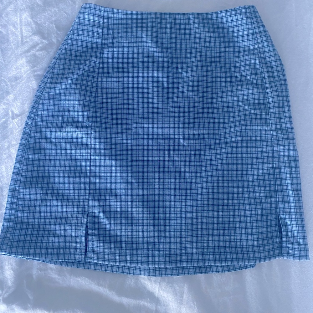 Brandy Melville gridded skirt